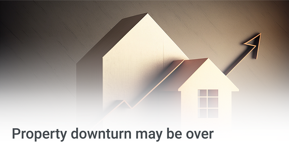 Property downturn may be over